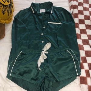 ABERCROMBIE & FITCH - Satin Pajama Set